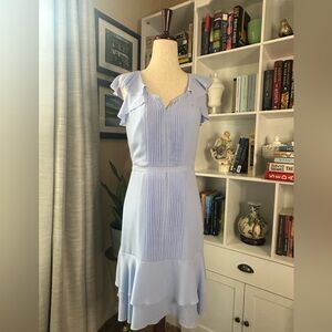 Banana Republic Light Blue Midi Dress